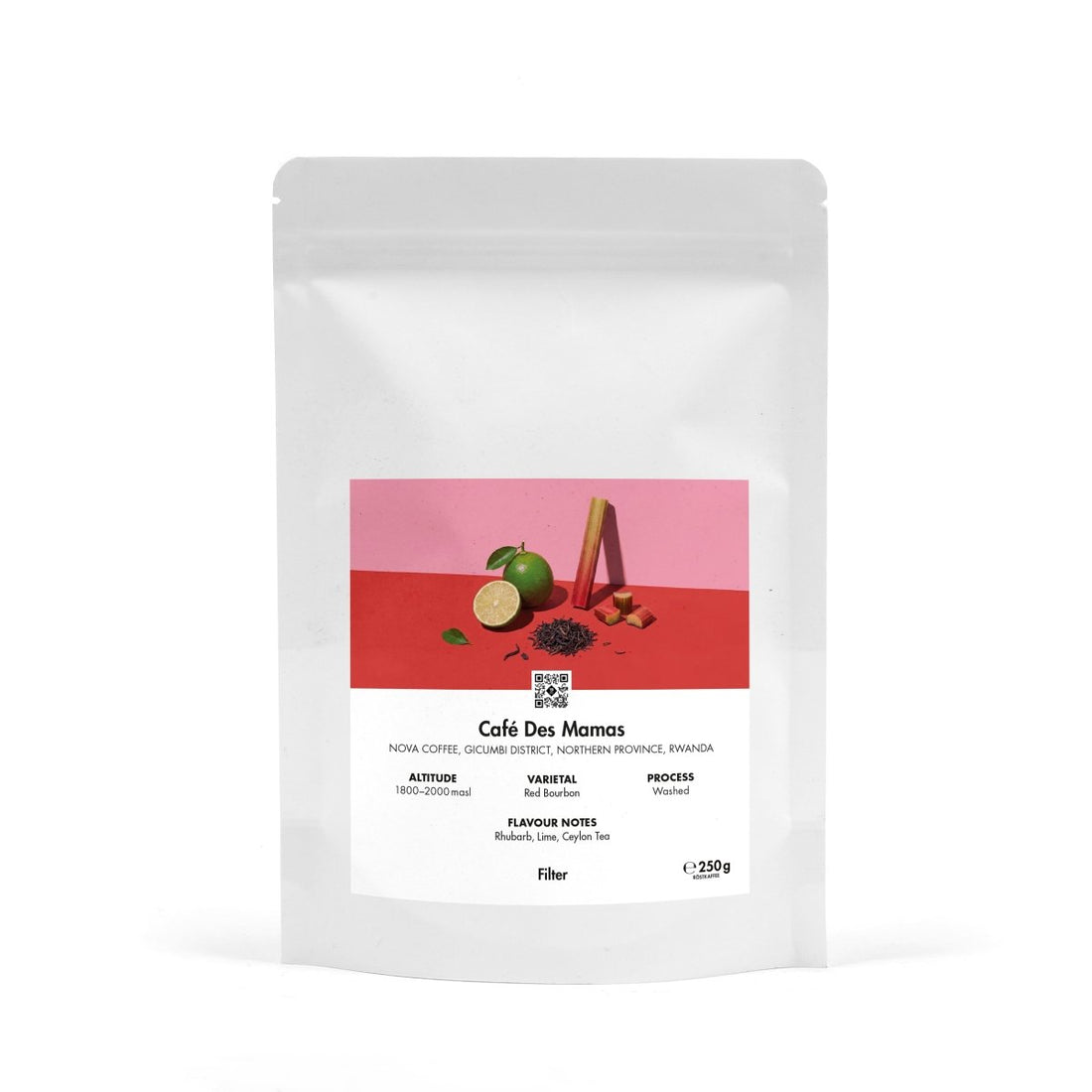 19grams Café Des Mamas Filter 250g – Northern Province Ruanda – Rhabarber, Limette, Ceylon-Tee