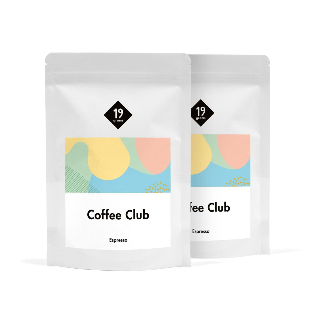 19grims.com Club Espresso – Abo-Paket Doppelpack Specialty Coffee Produktbild