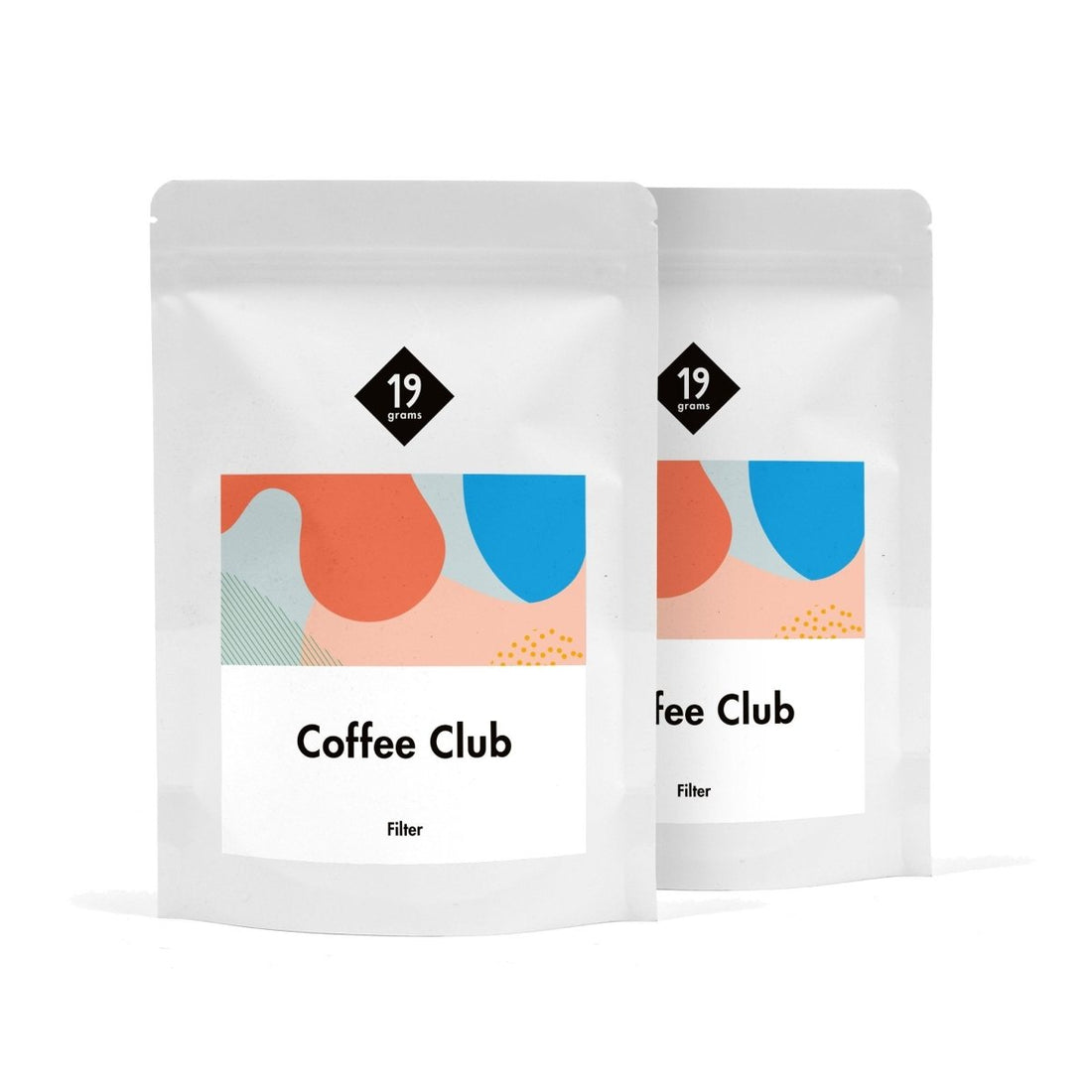 19grims.com Club Filterkaffee – Abo-Paket Doppelpack Specialty Coffee Produktbild
