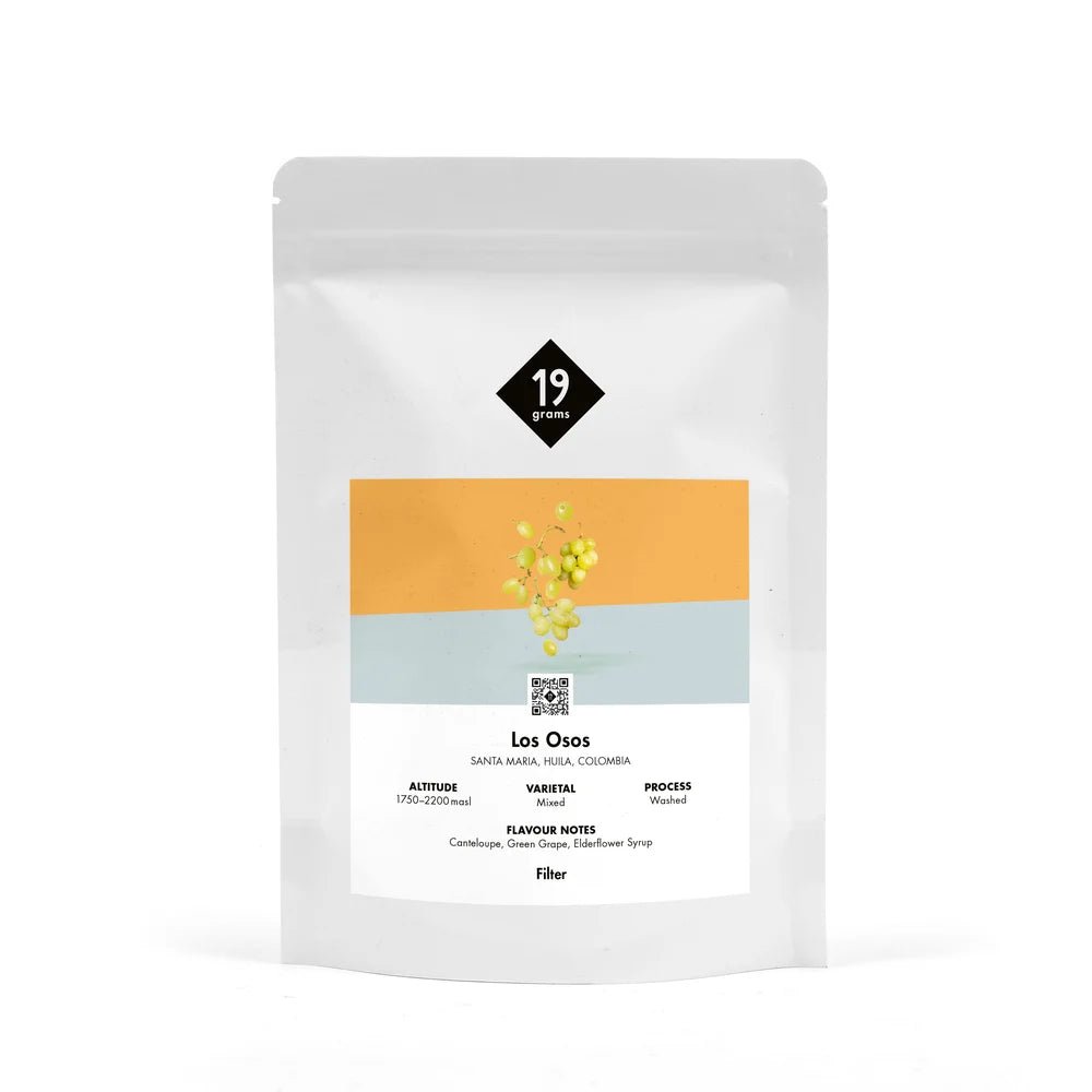 19grams Los Osos Filter – Specialty Coffee Filter aus Kolumbien, geröstet von 19grims.com Roasters Berlin