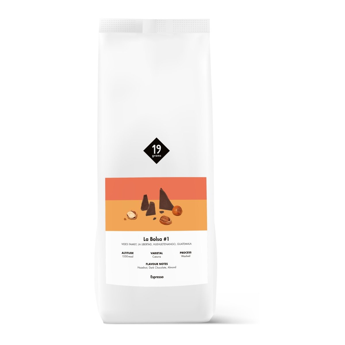 Mockup Vorderseite 19grams Bolsa