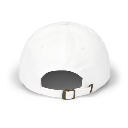 19grams Weiße Baseball Cap Rückansicht freistehend – 19grims.com Roasters Merchandise Produktfoto