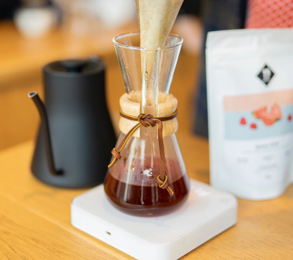 19grams Sonora SL28 Filterkaffee mit Chemex und Fellow Stagg Kanne – Specialty Coffee Filterkaffee-Zubereitung 19grams Berlin