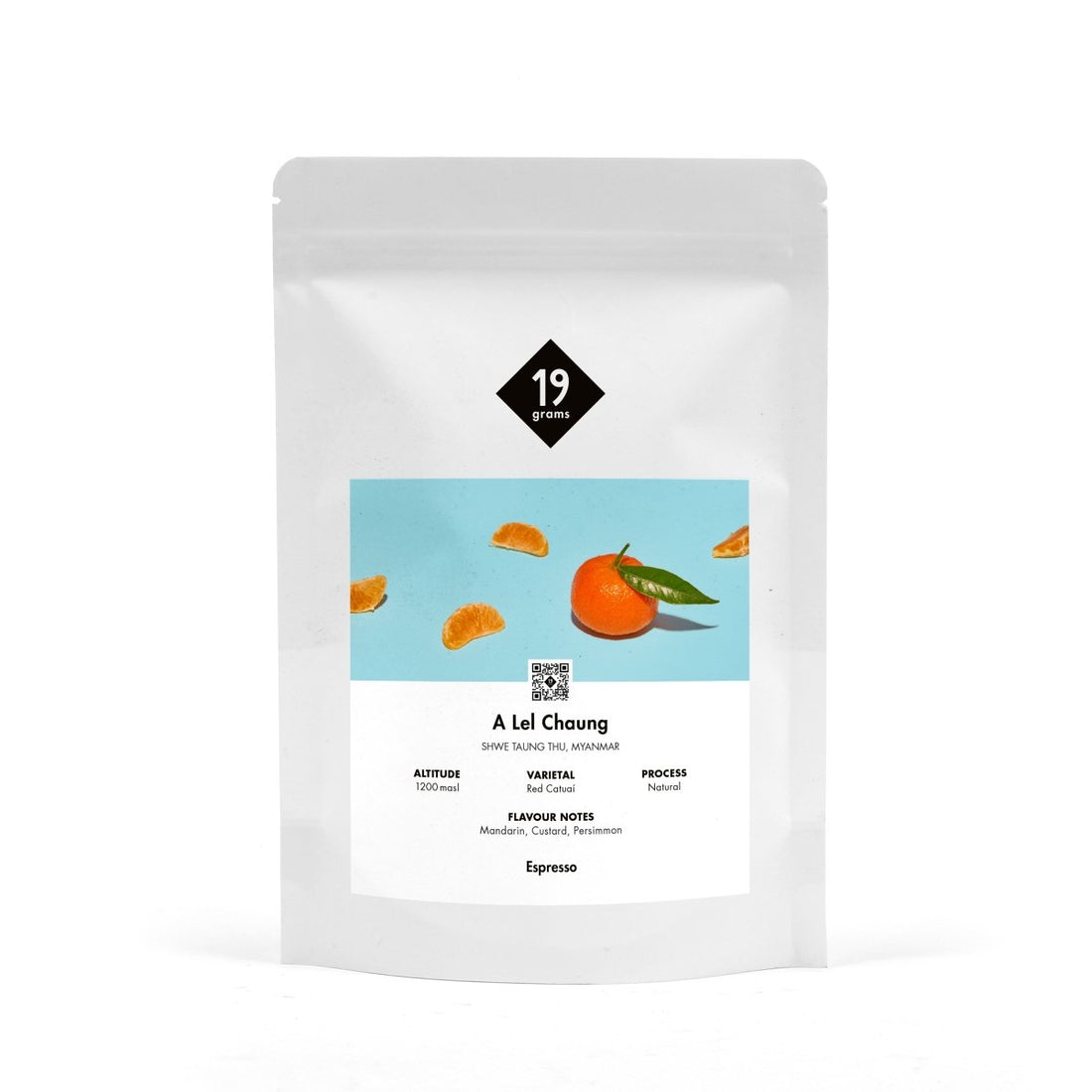 19grams A Lel Chaung Espresso Kaffeebeutel – Red Catimor Naturalprozess, Myanmar, Specialty Coffee von 19grims.com Roasters Berlin