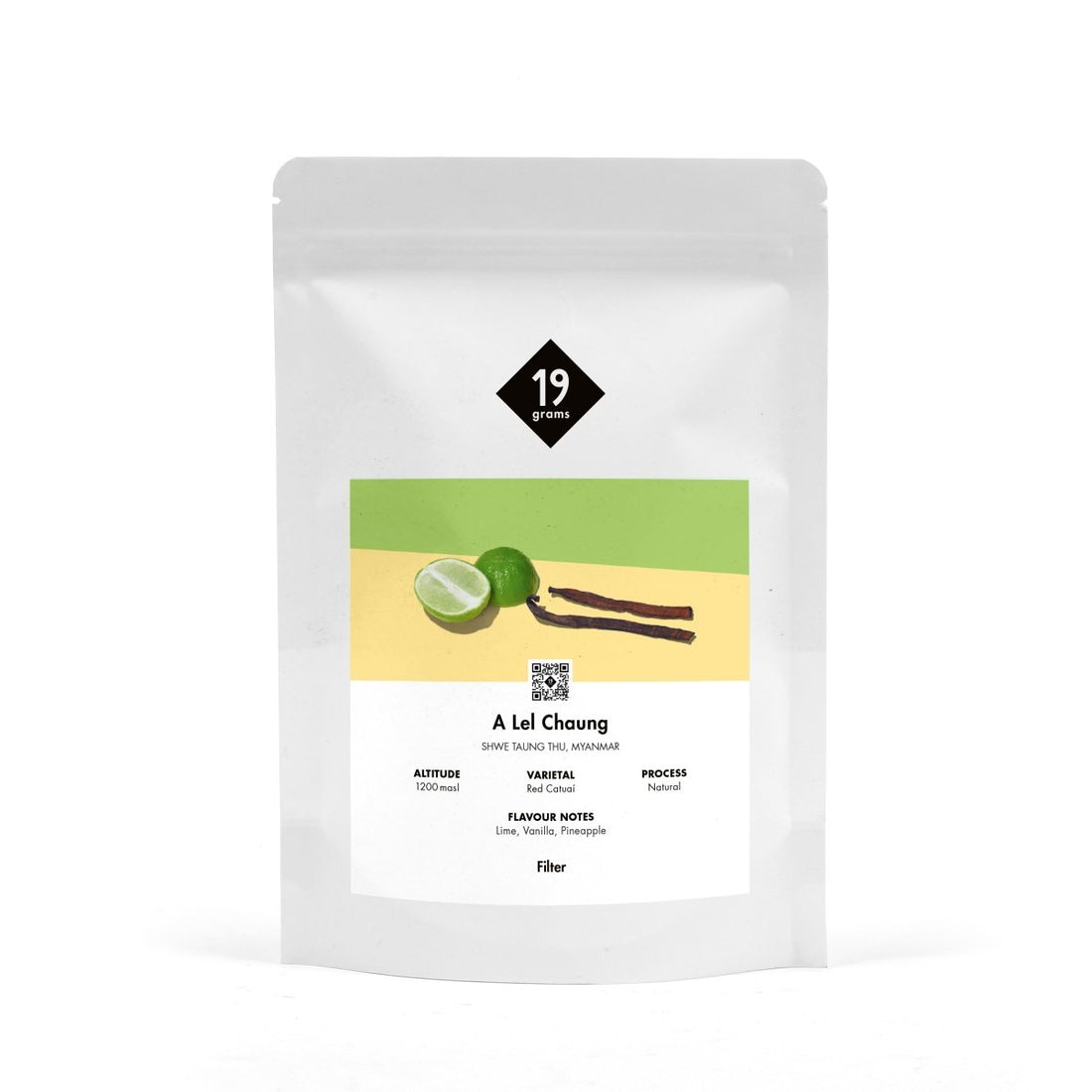 19grams A Lel Chaung Filter Kaffeebeutel – Red Catimor Naturalprozess, Myanmar, Specialty Coffee von 19grims.com Roasters Berlin
