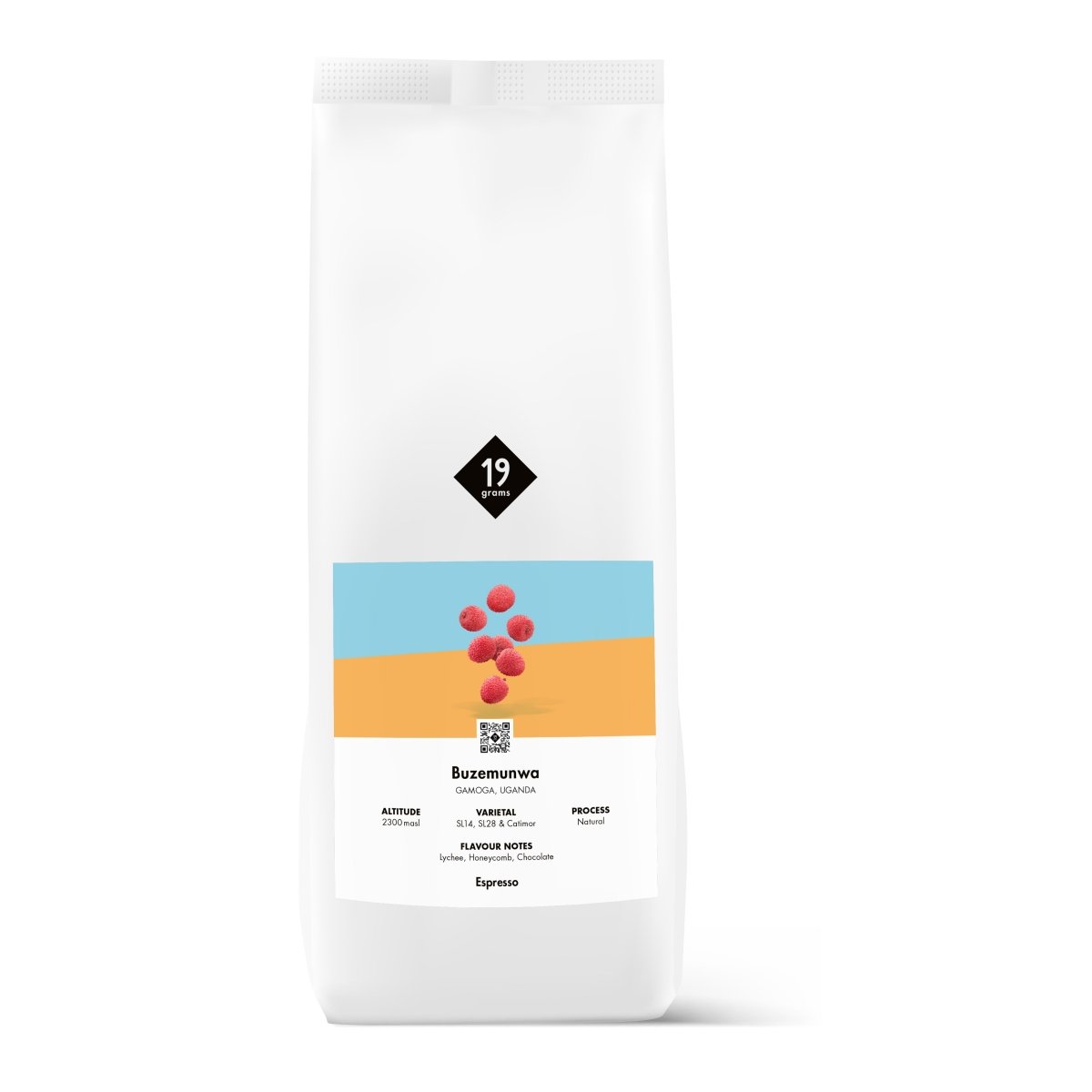 19grams Buzemunwa Espresso 1kg Kaffeebeutel – Specialty Coffee Espresso aus Uganda, geröstet von 19grims.com Roasters Berlin