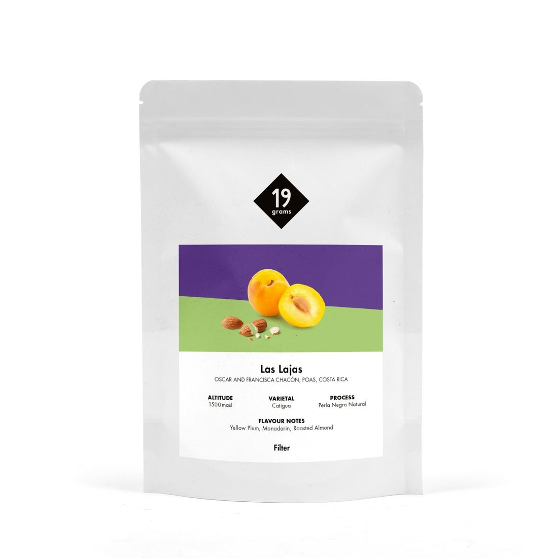 19grams Las Lajas Catigua - Costa Rica Filter 250g