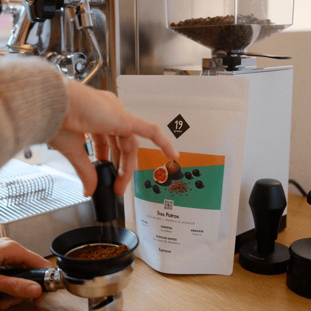 Los Tres Potros Cuscatleco Espresso 19grams – Kaffeepflanze Varietät Specialty Coffee