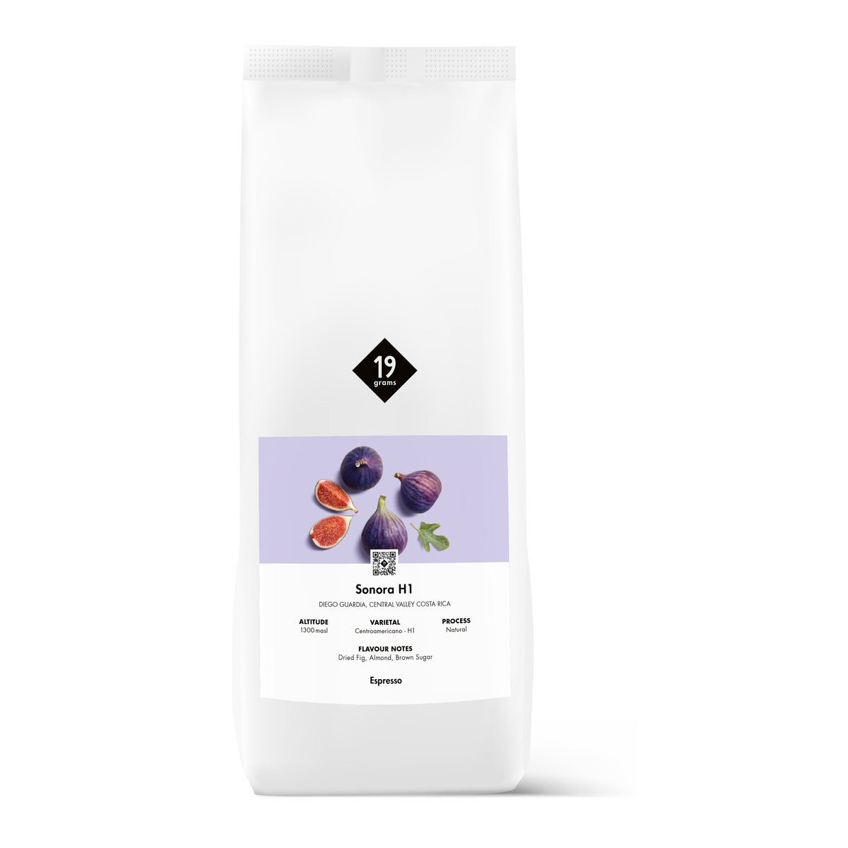 19grams Sonora H1 Espresso 1 kg Kaffeebeutel – Centroamericano-H1, Naturalprozess, Costa Rica, Specialty Coffee von 19grims.com Roasters Berlin