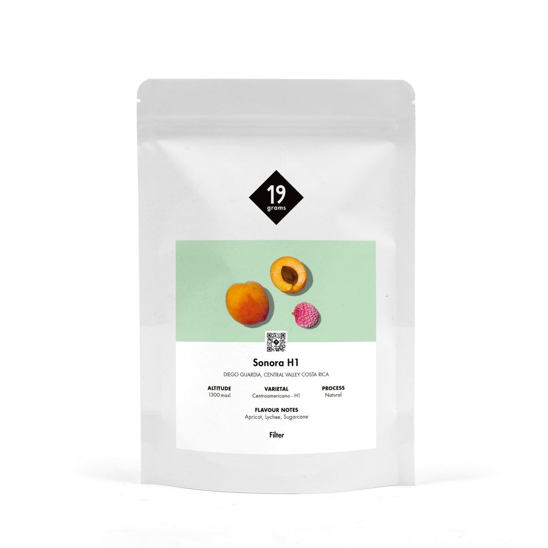 19grams Sonora H1 Filter Kaffeebeutel – Centroamericano-H1, Naturalprozess, Costa Rica, Specialty Coffee von 19grims.com Roasters Berlin