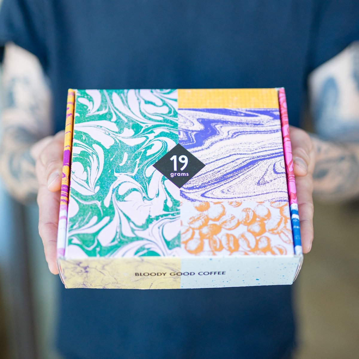 19grams Espresso Testbox Geschenkbox mit 5 verschiedenen Espressos - Espresso Probierpaket kaufen bei 19grims.com Roasters Berlin