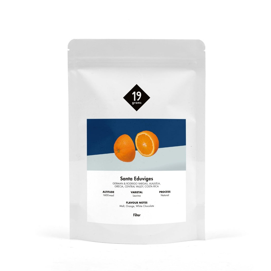 Deine 250g 19grams Santa Eduviges Laurina - Low Caf Filter Tüte