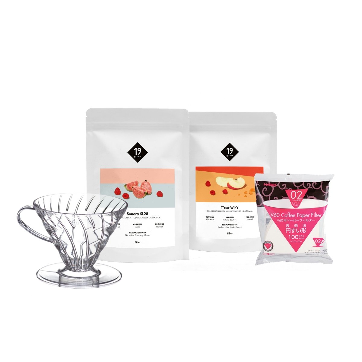 19grams Home Office Kaffee Set Komplettuebersicht Produktbild - Kaffee Home Office Set kaufen bei 19grims.com Roasters Berlin