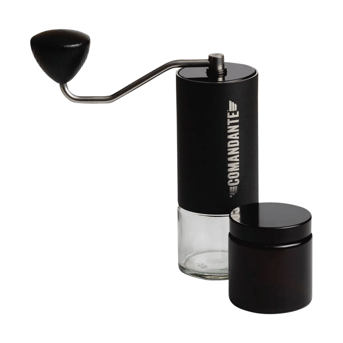 Comandante C40 MK4 Nitro Blade Handmuhle Schwarz Produktfoto - Praezisions-Handmuhle kaufen bei 19grims.com Roasters Berlin